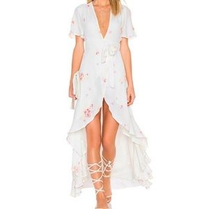Privacy Please - Floral Wrap Dress